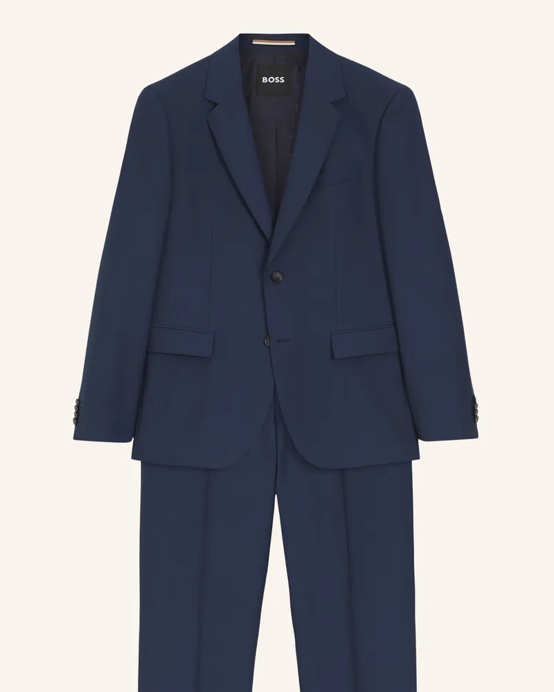 HUGO BOSS Business Anzug H-HOUSTON-3PCS-262 Slim Fit Dunkelblau