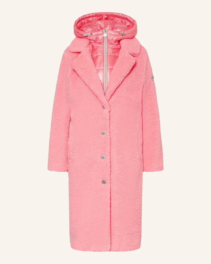 Frieda & Freddies Teddyfell-Mantel GINEZ Pink