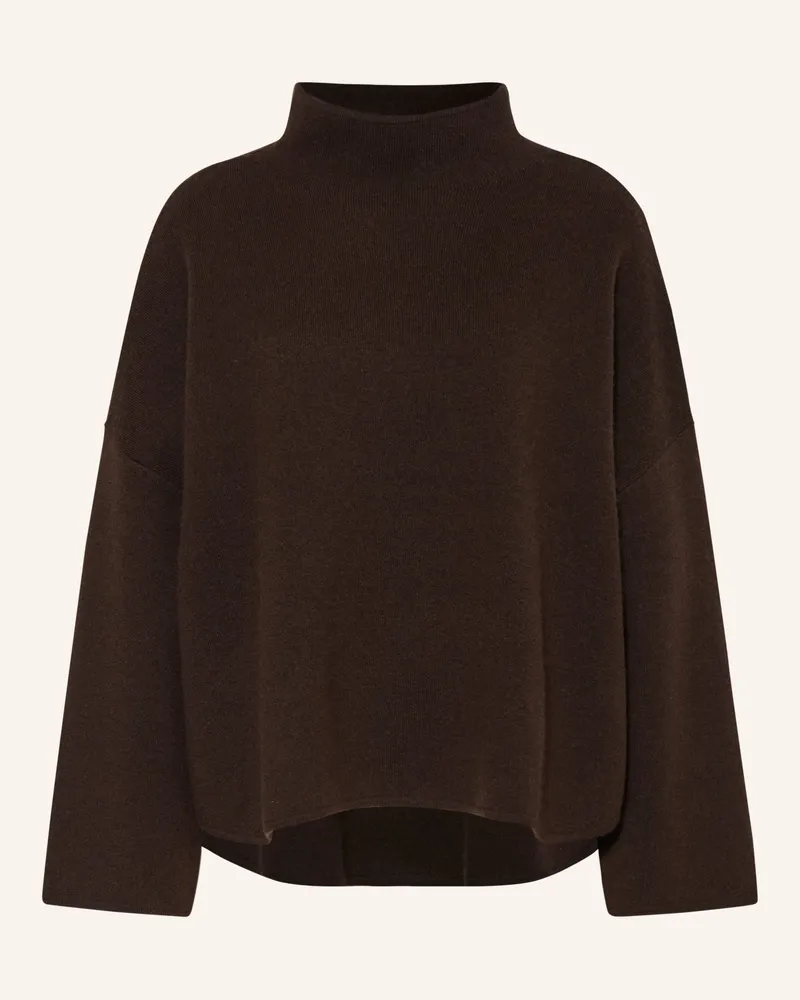 ALLUDE Pullover Mit Cashmere braun Dunkelbraun