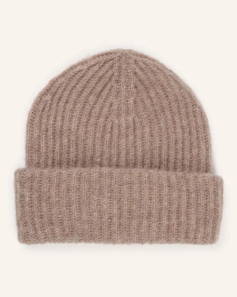Roberto Collina Mütze Mit Cashmere beige Beige