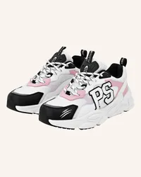 Philipp Plein Runner Sneaker PS - WEISS/ NEONGRÜN Weiss