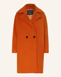 Cinzia Rocca Wollmantel Orange