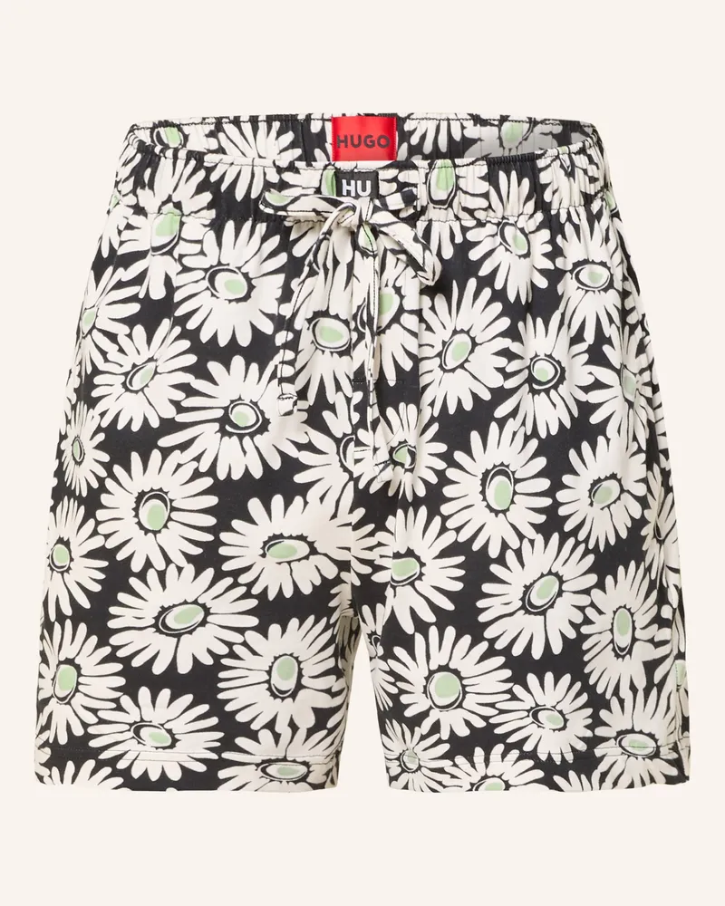 HUGO BOSS Schlafshorts DAZZY aus Jersey Schwarz