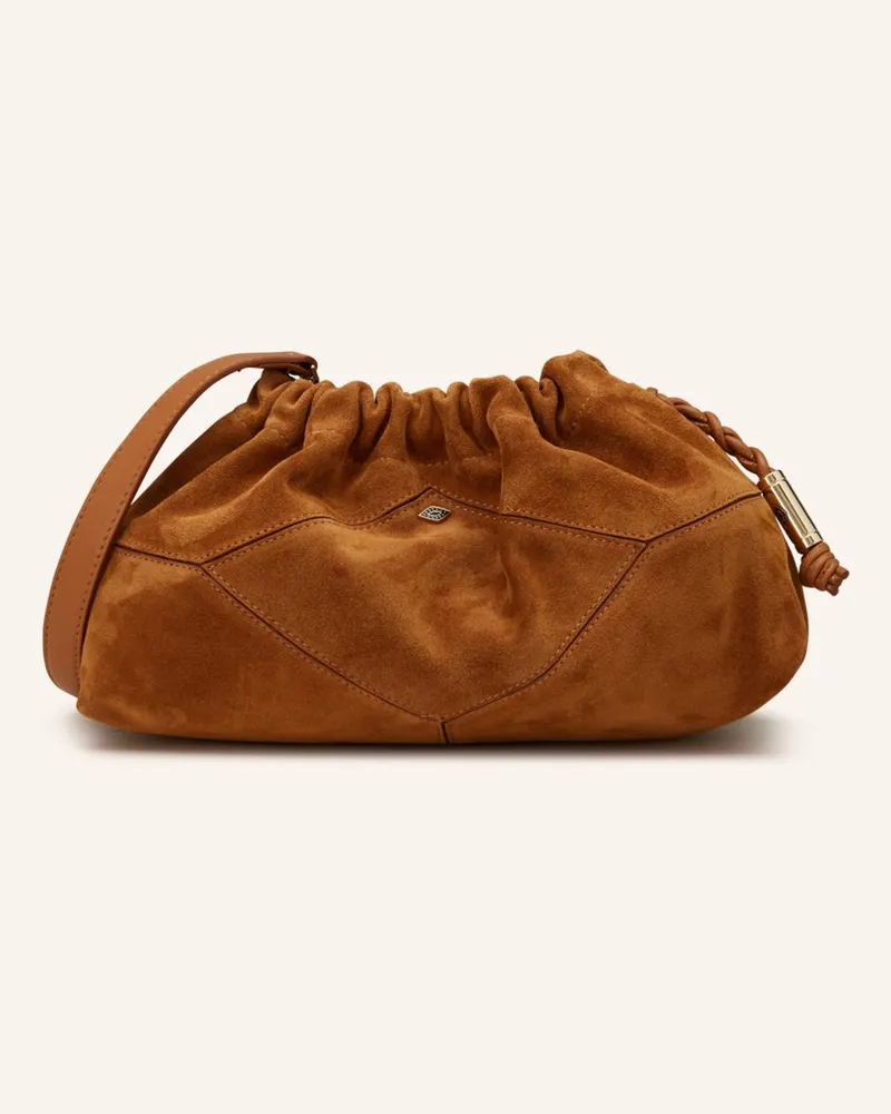 ba&sh Beuteltasche JUNE Braun