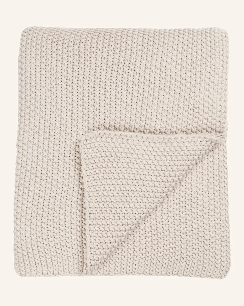 Marc O'Polo Plaid Nordic Knit beige Creme