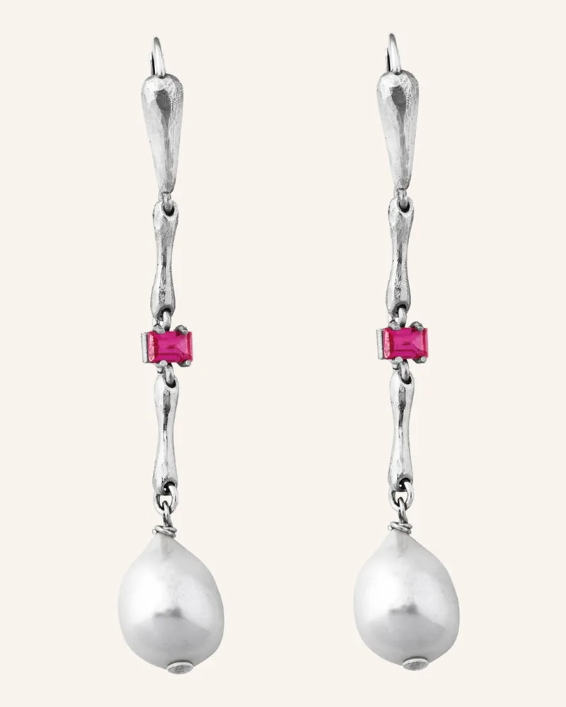 Maximova Jewelry Ohrhänger Mother Of Pearl Silver silber Silber