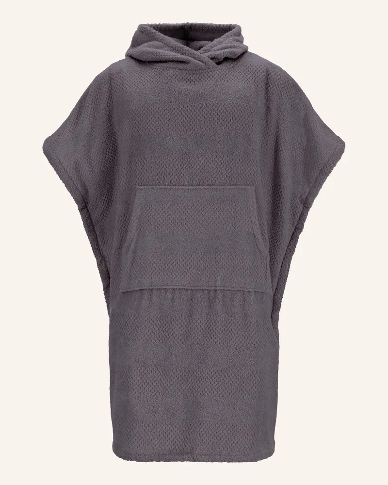 Vossen Unisex-Bademantel TIMO Dunkelgrau