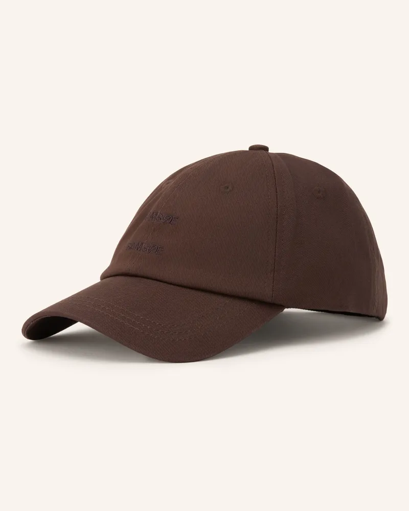 Samsøe & Samsøe Cap braun Braun