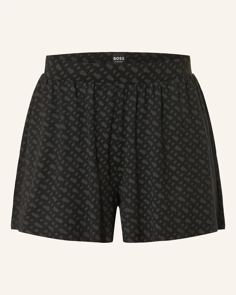 HUGO BOSS Schlafshorts B LOGO Schwarz