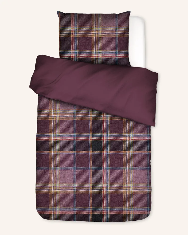 Essenza Bettwäsche Meau rot Rot