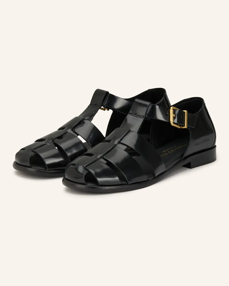 Marc O'Polo Sandalen schwarz Schwarz