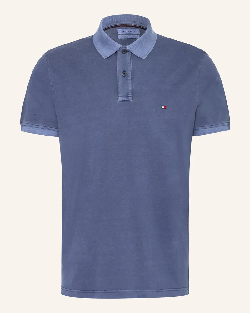 Tommy Hilfiger Piqué-Poloshirt Regular Fit blau Blau