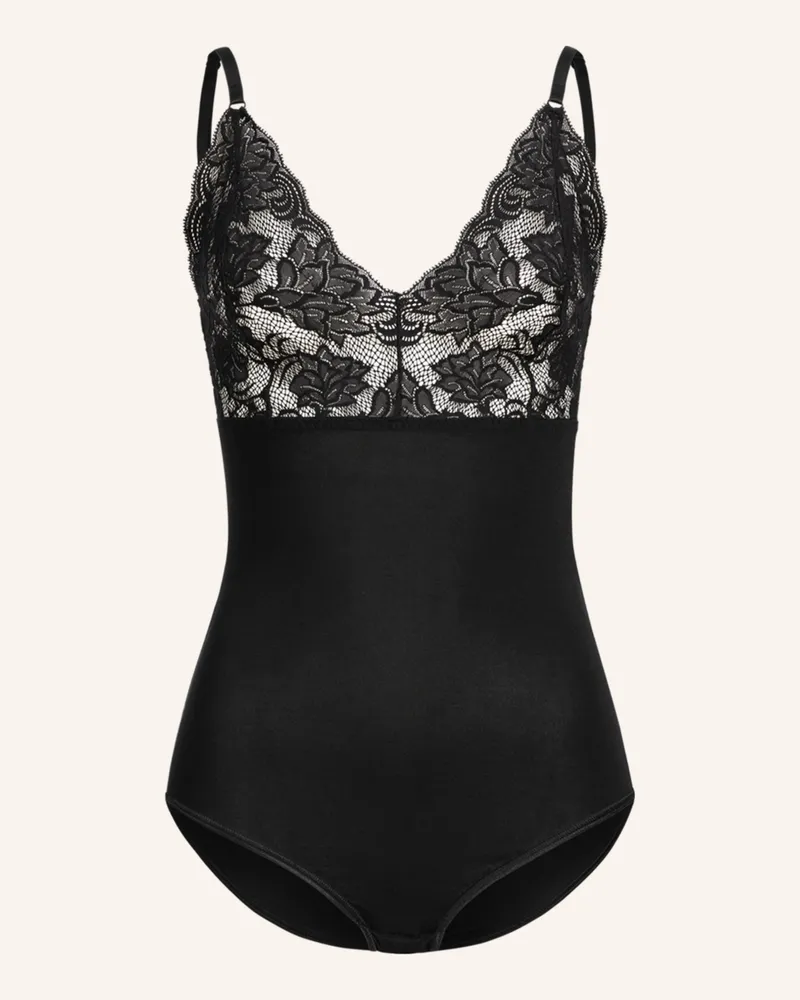 Ehrlich Textil Body Helena schwarz Schwarz