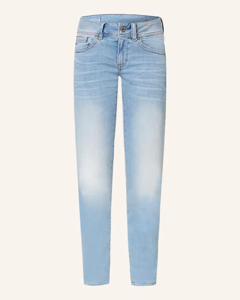 G-STAR RAW Straight Jeans Midge blau 8436