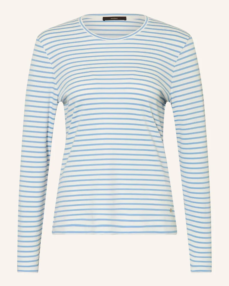 windsor. Longsleeve Weiss