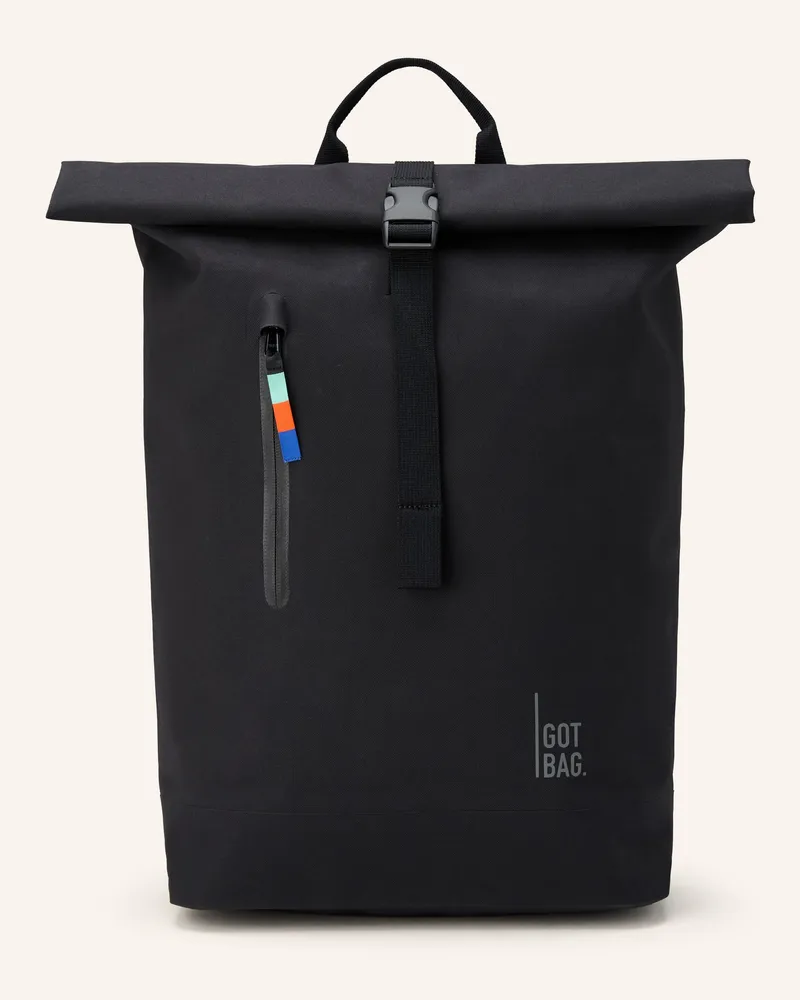 Got Bag Rucksack Rolltop Lite 2.0 schwarz Schwarz