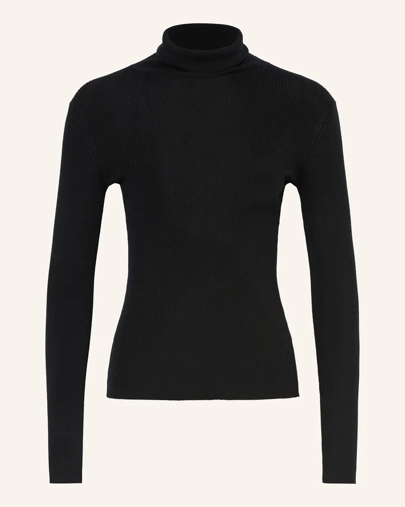 Darling Harbour Rollkragenpullover Black