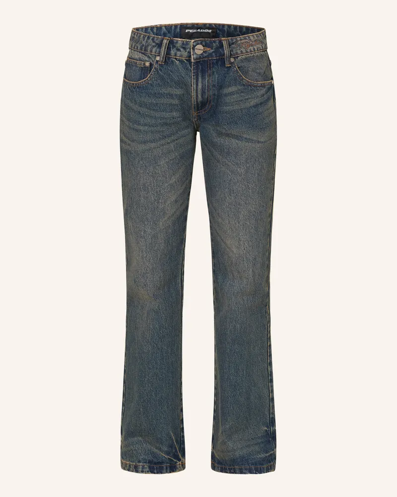 PEGADOR Bootcut Jeans Vitora blau 643