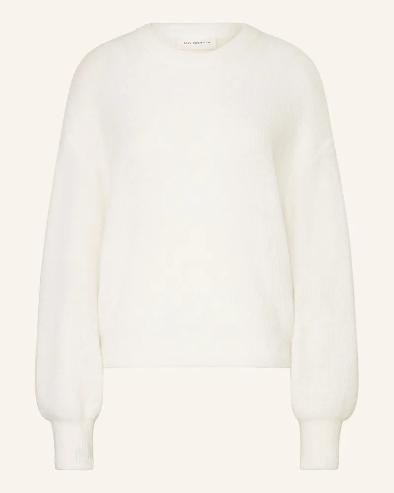 MOSS COPENHAGEN Pullover MSCHGUSTEL HOPE Weiss