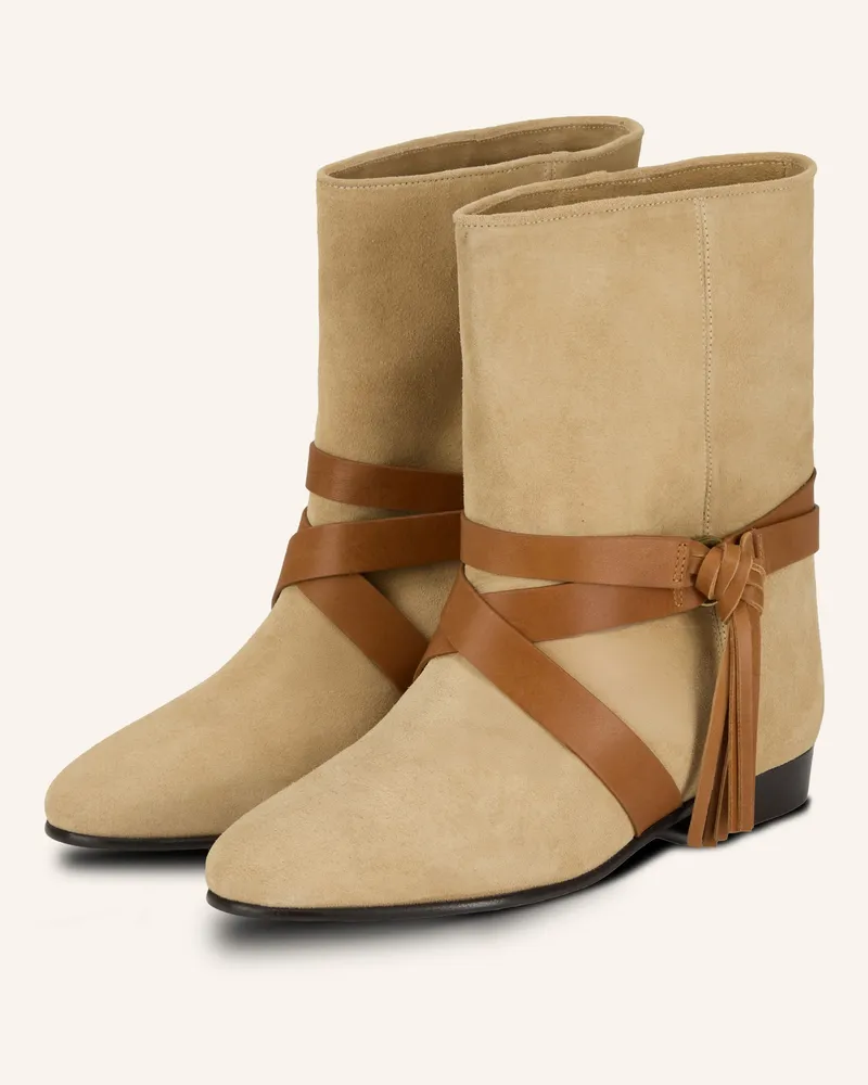 Isabel Marant Stiefeletten REJEN Hellbraun