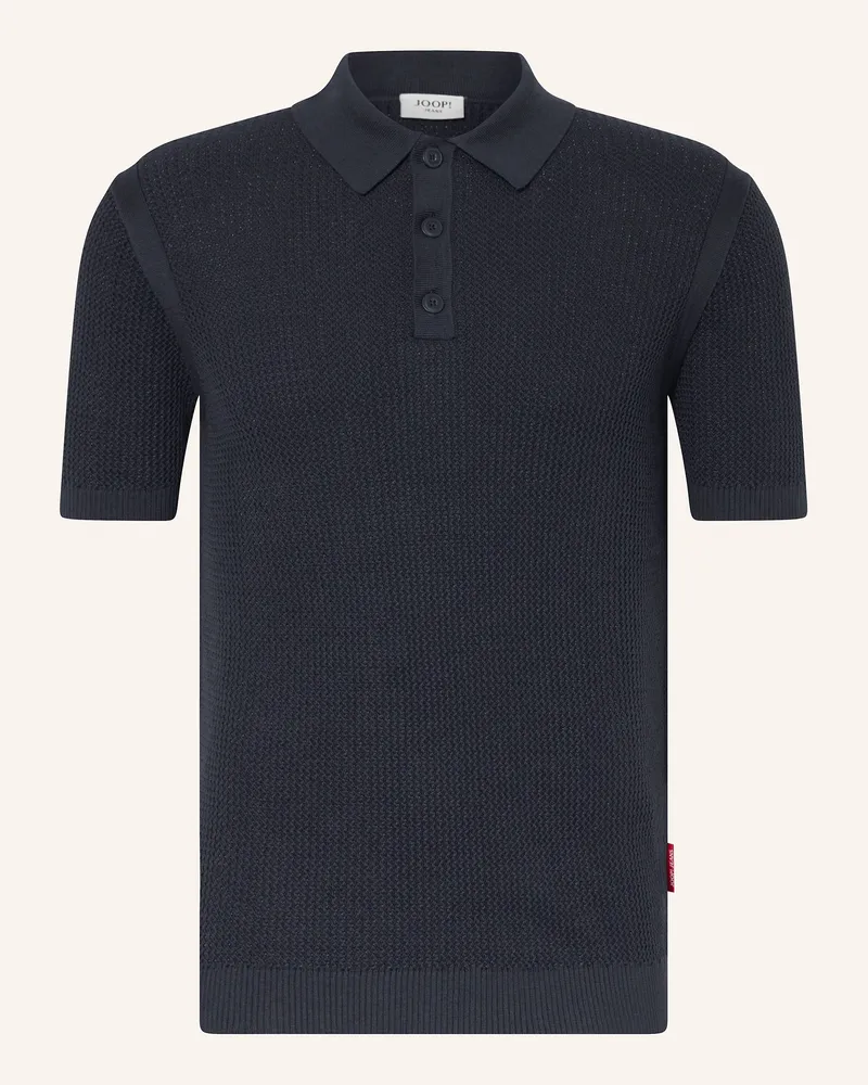 JOOP! Strick-Poloshirt VICONO Dunkelblau