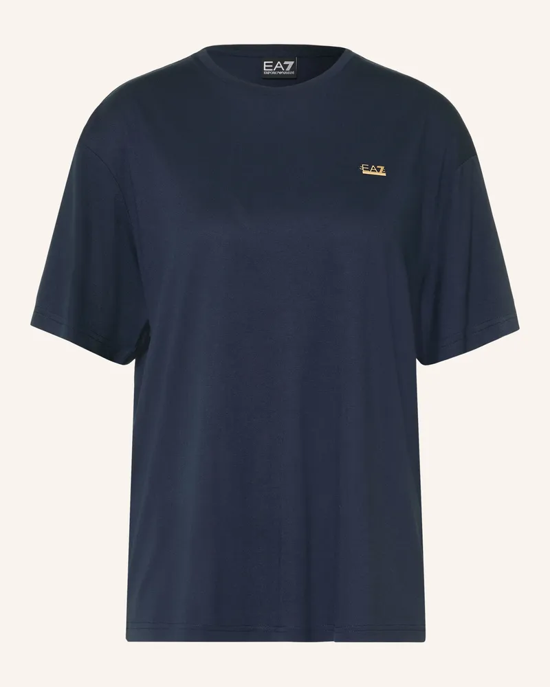 EA7 T-Shirt Train Core blau Dunkelblau