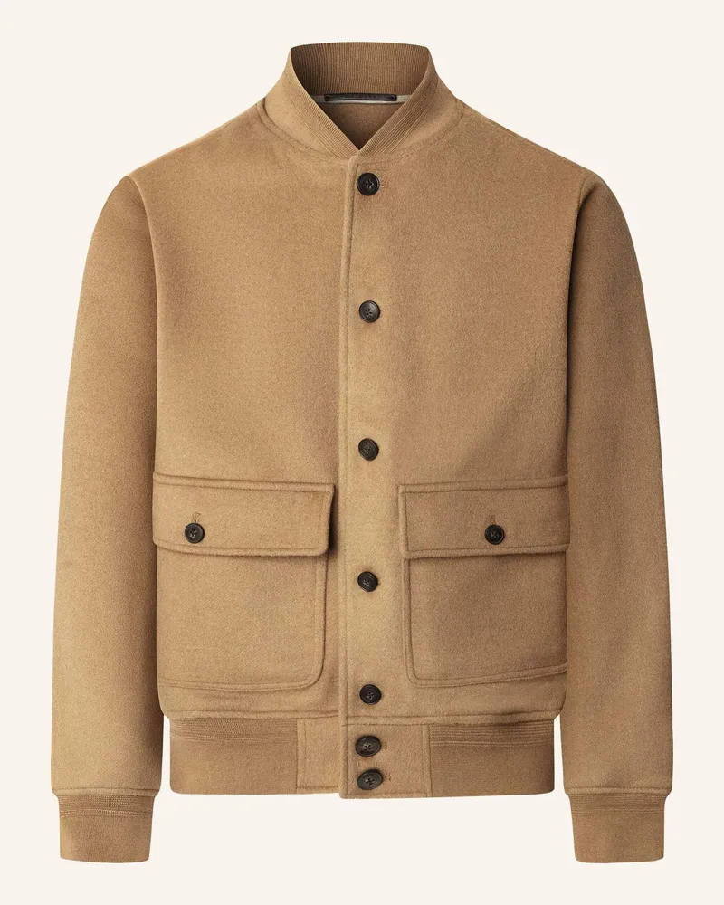 Hackett Regenjacke WOOL BOMBER Camel