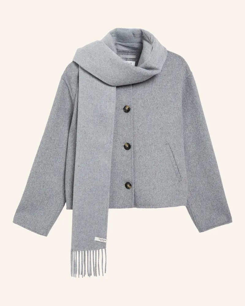 COMMA Kastenjacke grau Grau
