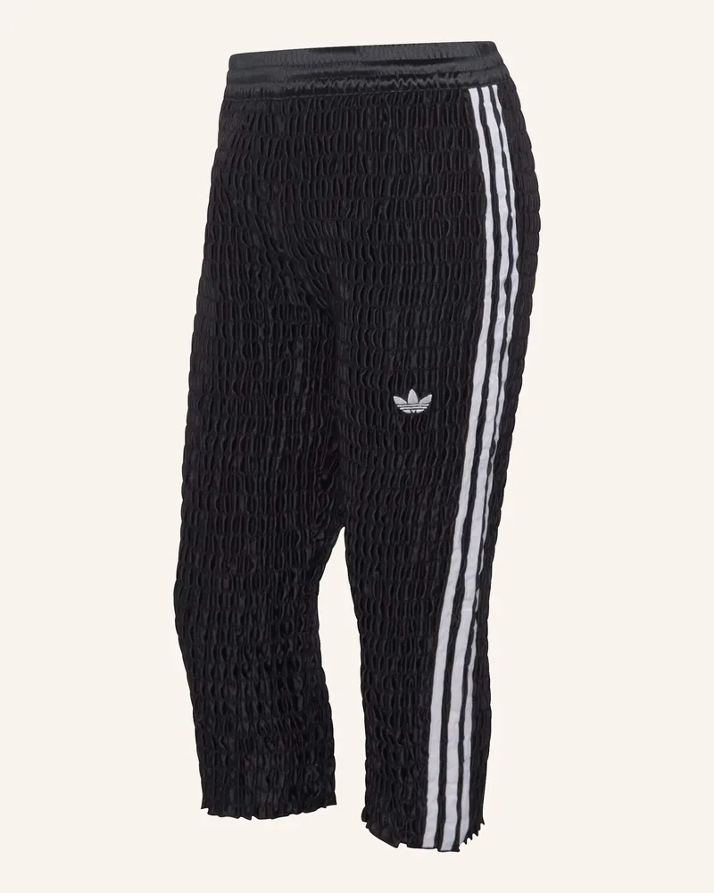 adidas Caprileggings, Rüschenbesatz schwarz Schwarz
