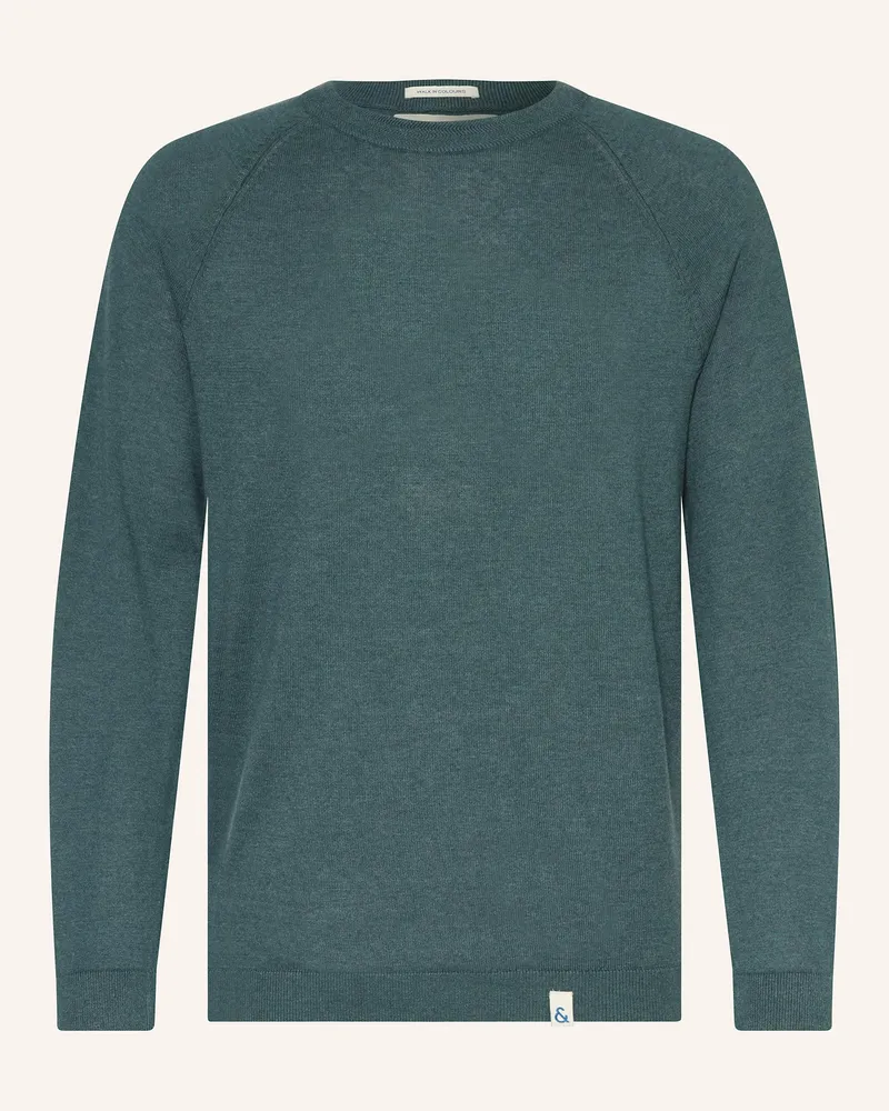 colours & sons Pullover Petrol