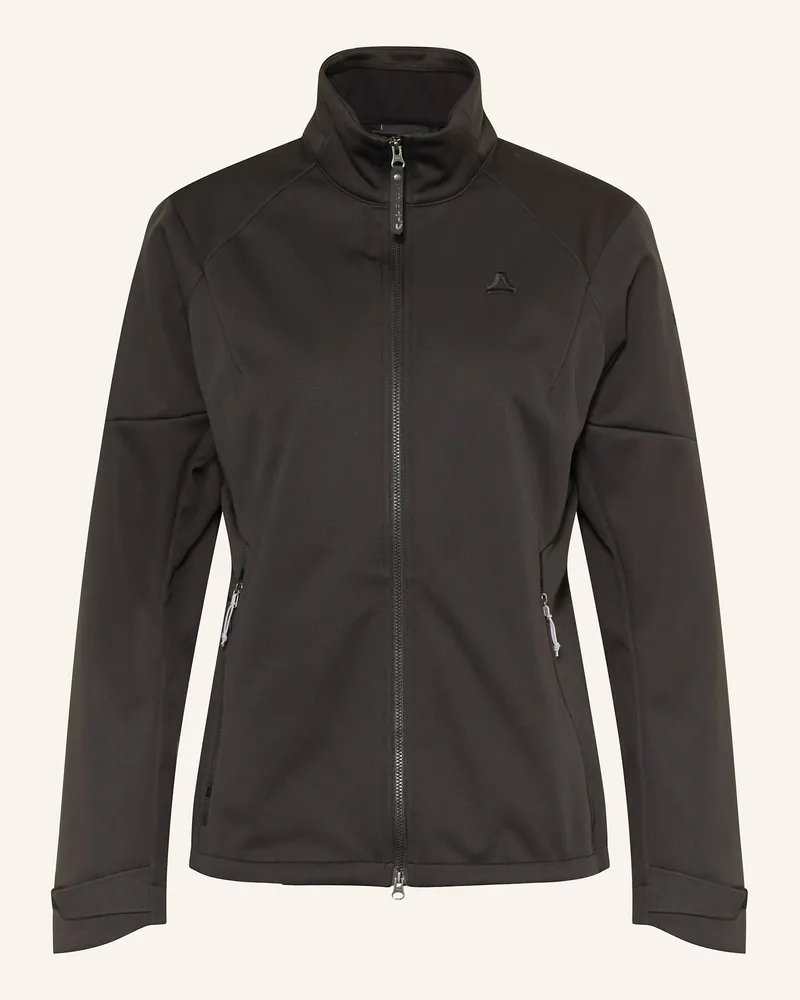 Schöffel Softshell-Jacke Fracon schwarz Schwarz