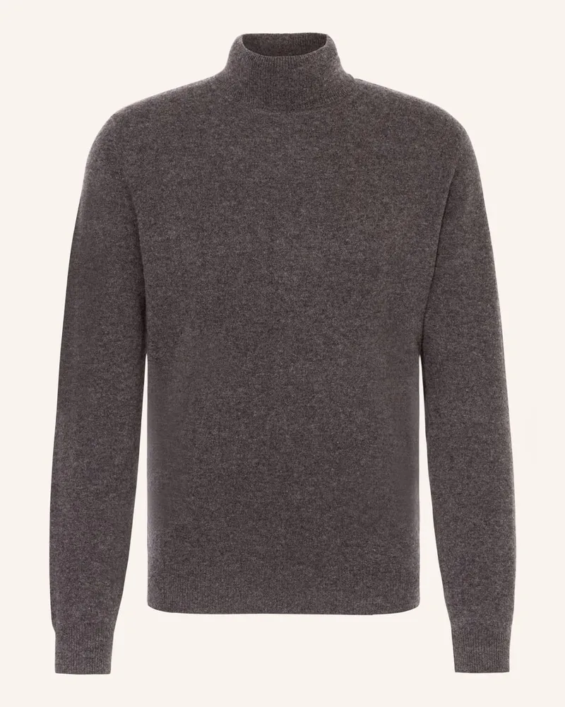 Strokesman's Rollkragenpullover aus Cashmere Grau