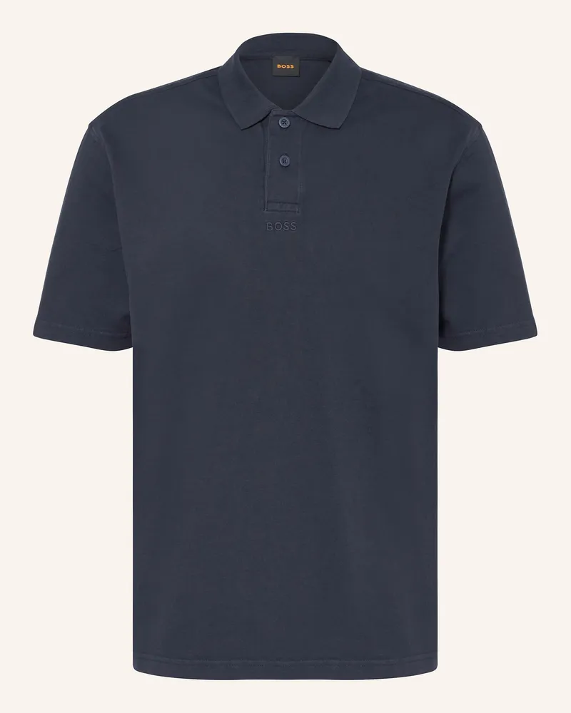 HUGO BOSS Piqué-Poloshirt PE_DYE Dunkelblau