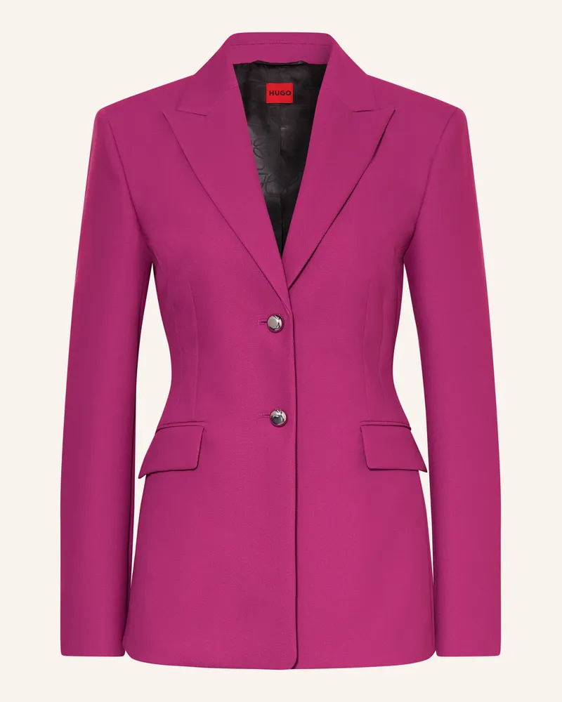 HUGO BOSS Piqué-Blazer Asmalla pink Fuchsia
