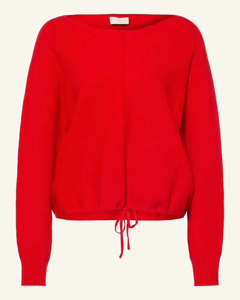 Milano Italy Cropped-Pullover rot Rot
