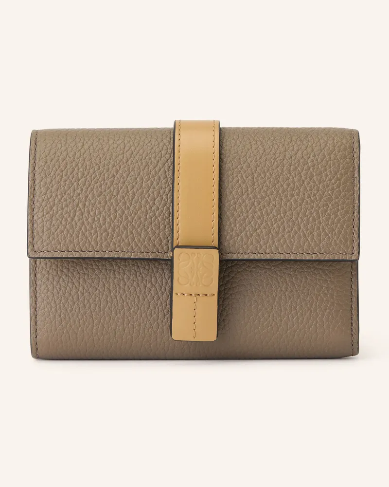 Loewe Geldbörse beige Taupe