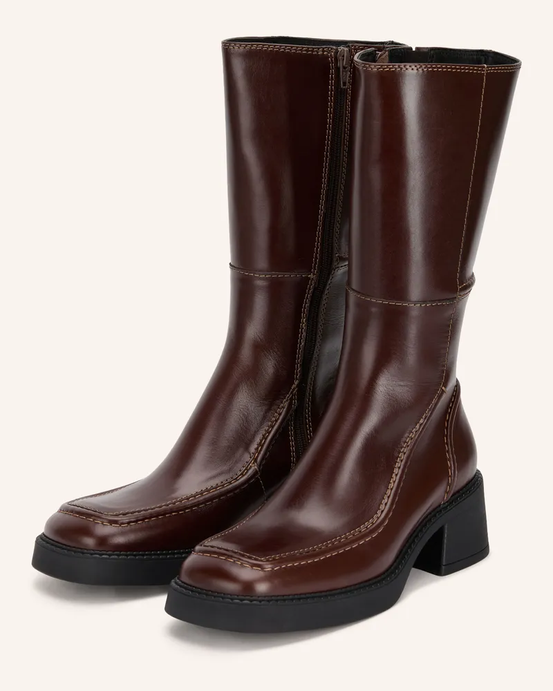 Miista Boots Dagmara braun Dunkelbraun