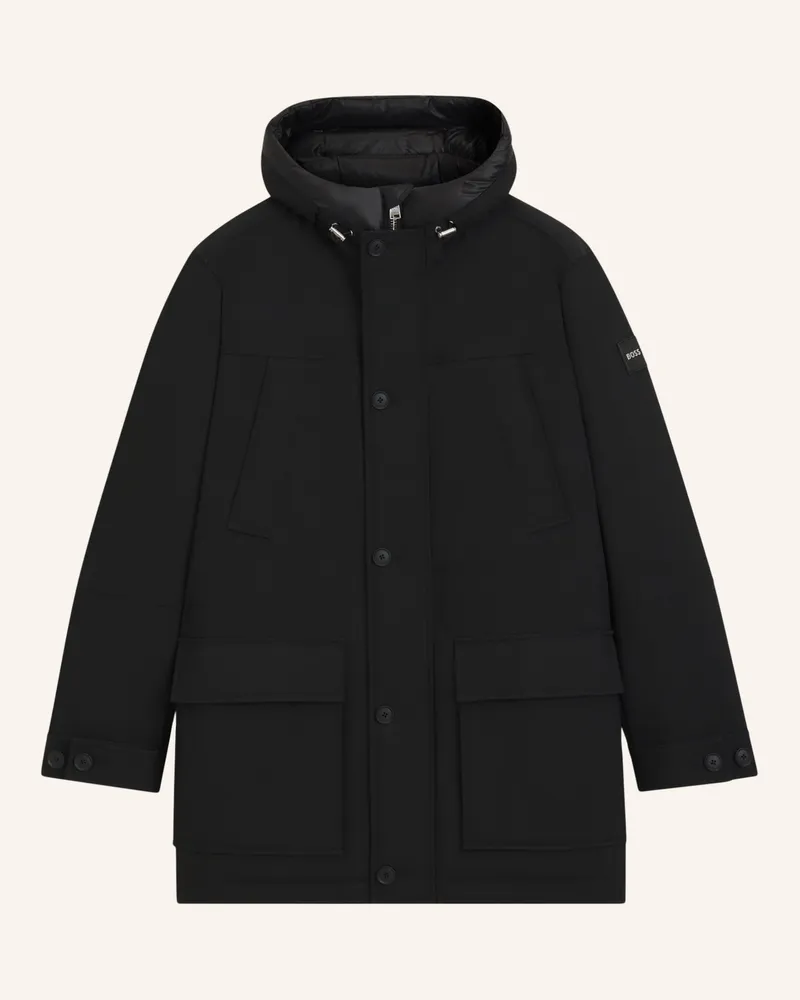 HUGO BOSS Daunenjacke H-DETONI Schwarz