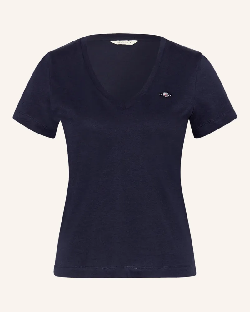 Gant T-Shirt blau Dunkelblau