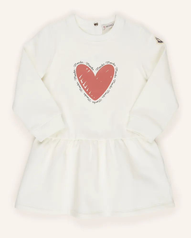 Moncler Sweatkleid beige Ecru