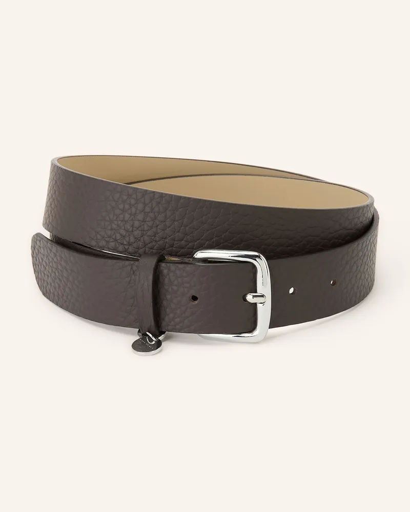 Gianni Chiarini Ledergürtel braun Dunkelbraun