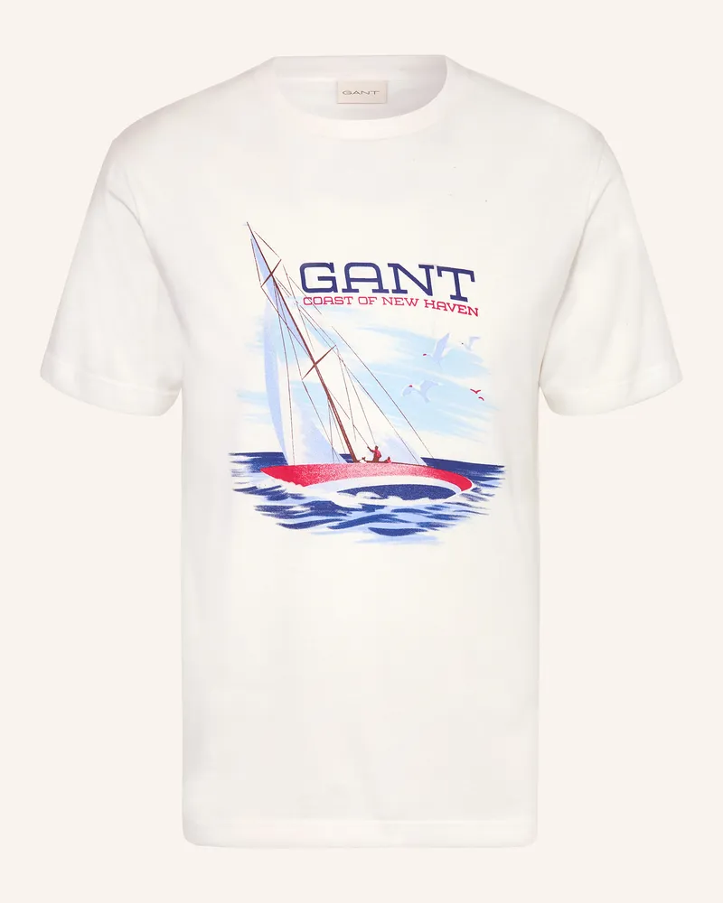 Gant T-Shirt Ecru