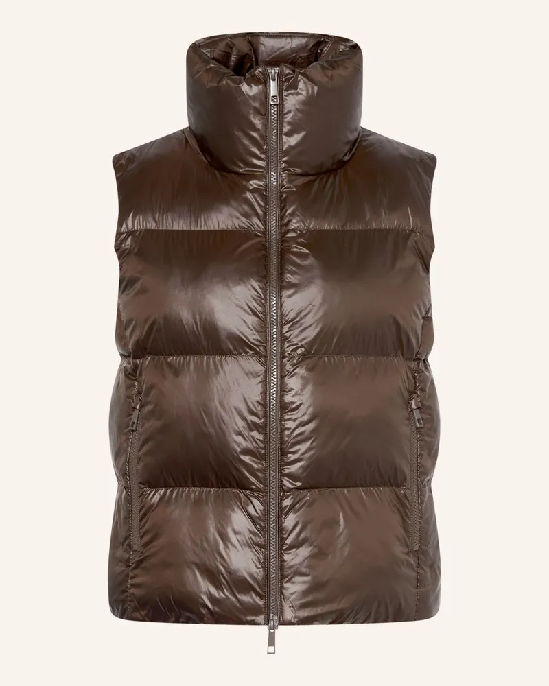 Darling Harbour Steppweste braun Dark