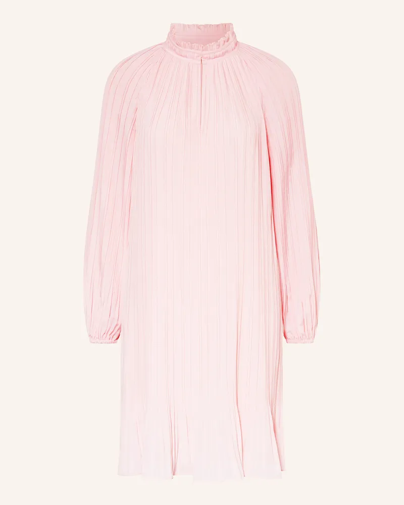 Mrs & HUGS Plisseekleid rosa Hellrosa