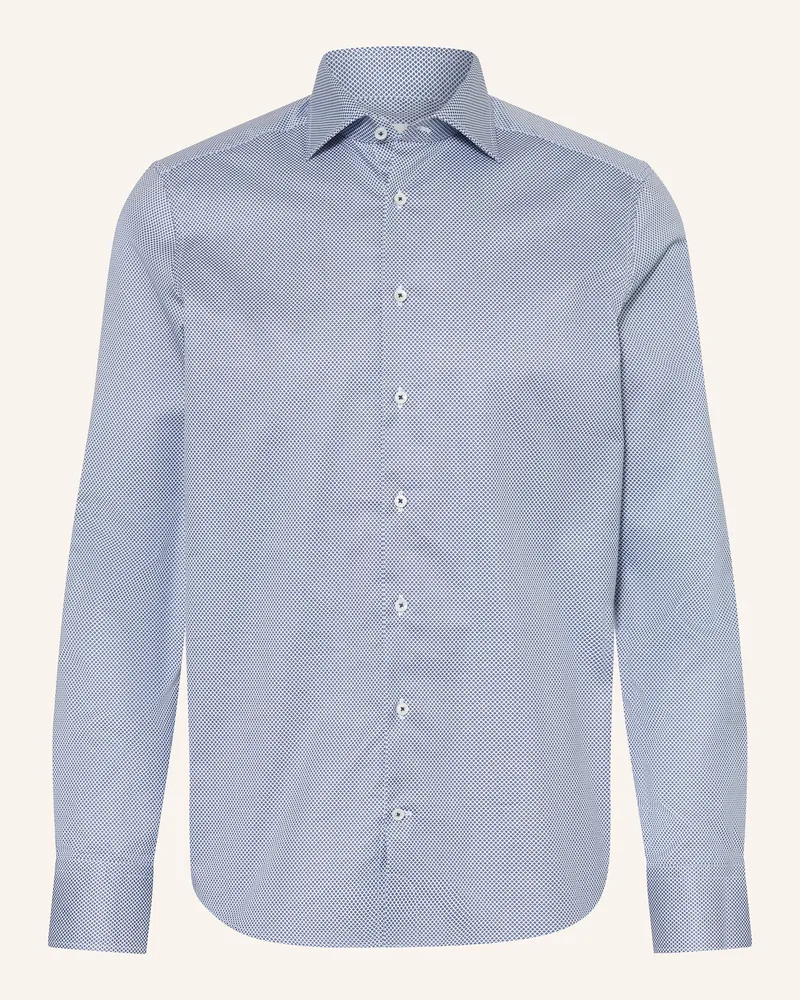 Stenströms Hemd Slim Fit blau Dunkelblau