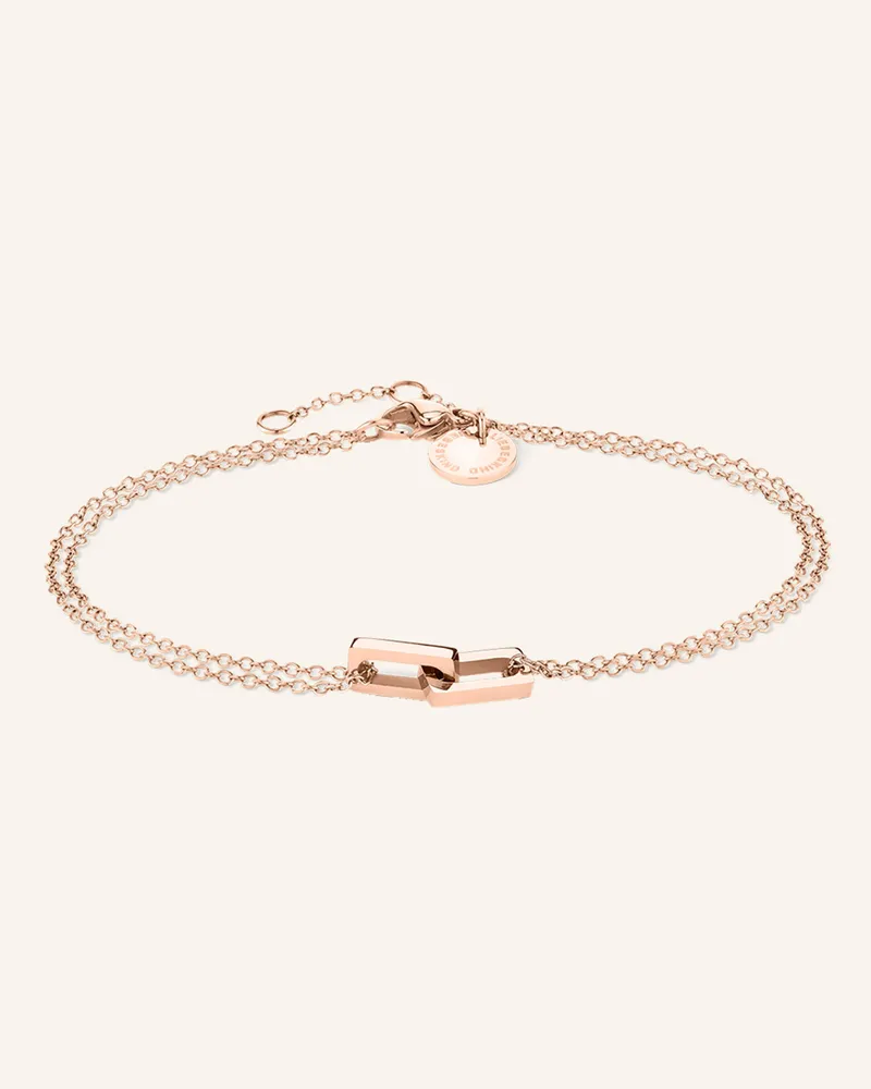 Liebeskind Armband  Aus  Edelstahl rosegold Roségold