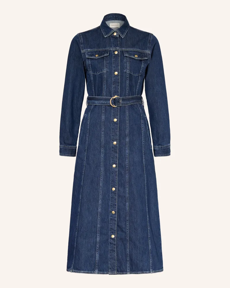 Gant Jeanskleid blau Dunkelblau