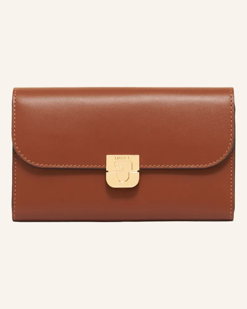 Gerard Darel Kleinledergüter Wallet braun 