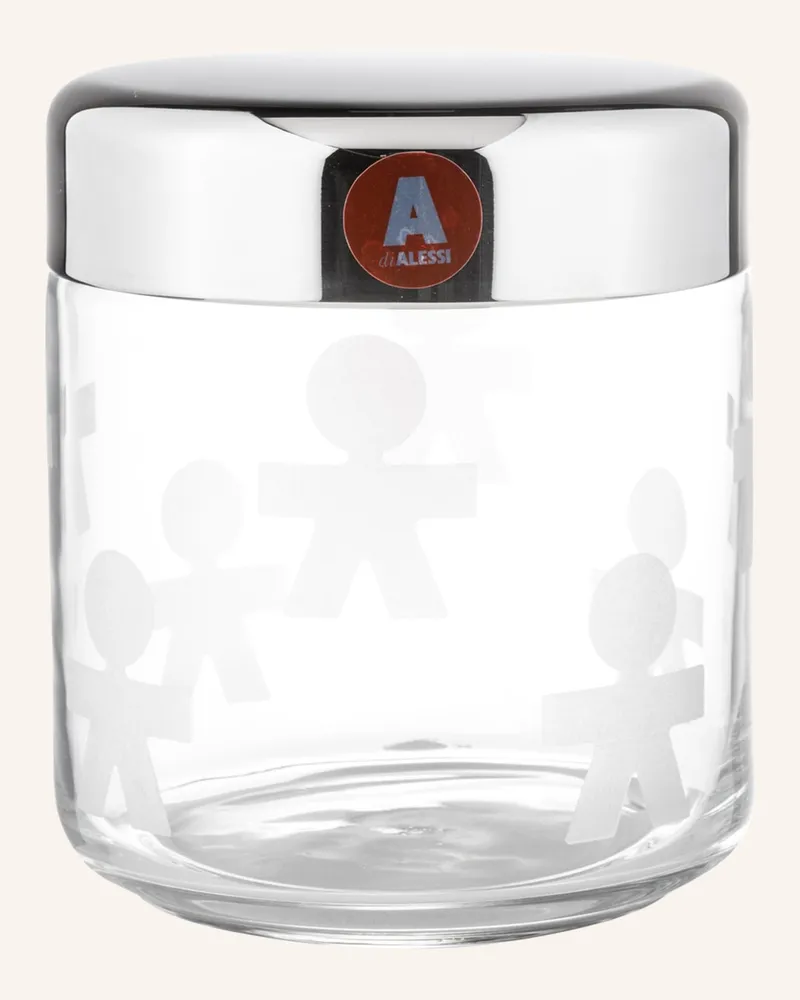 Alessi Aufbewahrungsdose GIROTONDO Silber