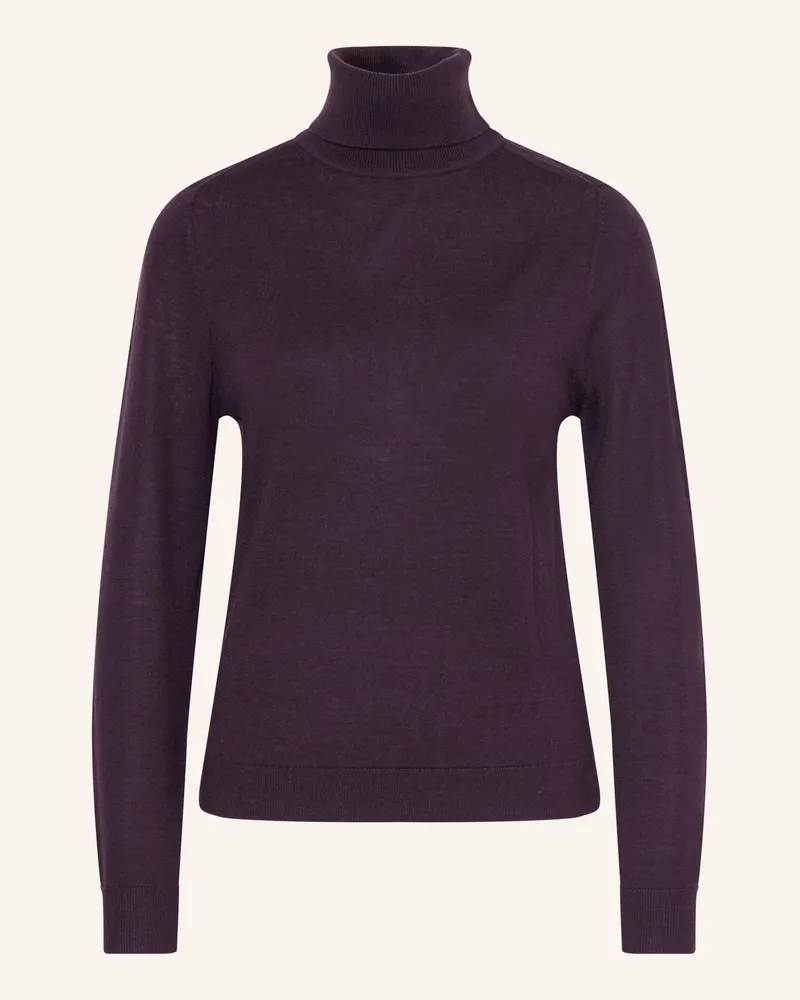 Luisa Cerano Rollkragenpullover lila Dunkellila